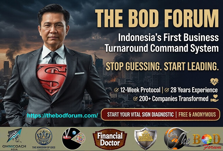 Dr.Johanes Lim, financial doctor, fractional ceo, contingency coaching no result no pay, double sales, double profit